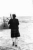 Scotsman on the Beach